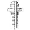 Фитинг JIC (ш) 7/8" DN=16 S27