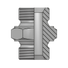 Адаптер BSP(ш) 1.1/2" - BSP(ш) 1.1/2"
