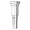 Фитинг SFL D=71.4 DN=40 (0°) InterLock (ZnNi)