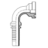 Фланец SFS D=31.7 DN=12 (90°)