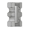 Адаптер BSP(г) 1" - BSP(г) 1"