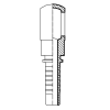 Фитинг BANJO 1/2" DN=08