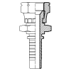 Фитинг JIS(KOMATSU) 14x1.5 DN=06 (0°) S19