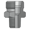 Адаптер ТС P= 6 12x1.5 - NPT 1/8"(ш)