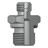 Адаптер ТС P= 6 12x1.5 - BSPP 1/4"(ш) Form E S19