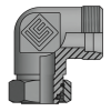Адаптер ТС 90° P=10 16x1.5 - DKOL(г) 16x1.5