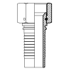 Фитинг JIC (г) 2.1/2" DN=40 (0°) S75