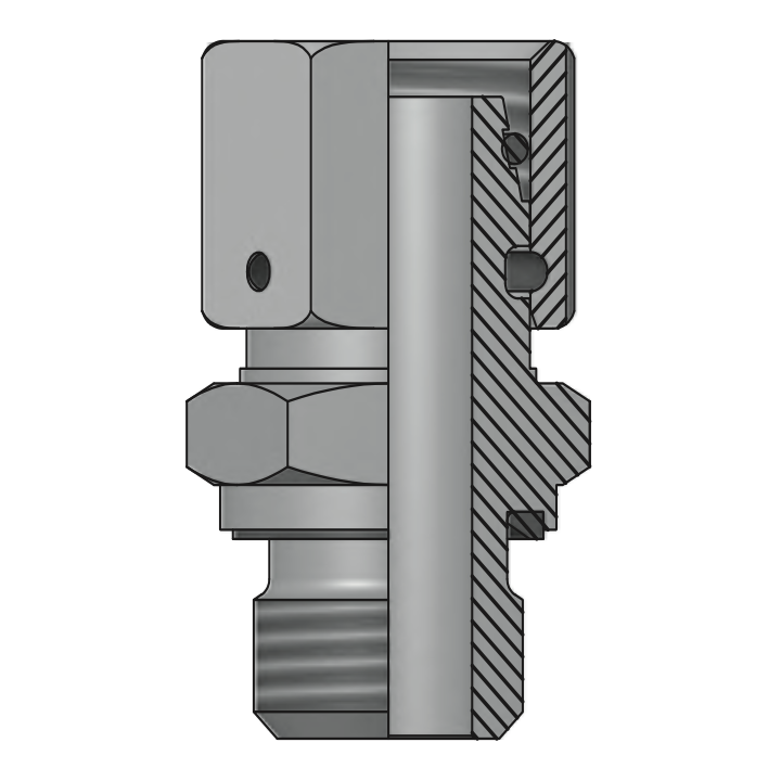 Адаптер DKOL(г) 36x2 - BSPP 1"(ш) Form E