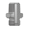 Адаптер BSP(ш) 1.1/2" - BSPT(ш) 1.1/2"