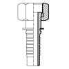 Фитинг ORFS (г) 1.11/16" DN=25 (0°)