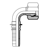 Фитинг DKOS (г) 42x2 DN=25 (90°) InterLock S50