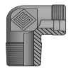 Адаптер ТС 90° P= 6 12x1.5 - BSPT 1/8"(ш)