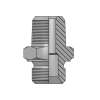 Адаптер BSP(ш) 1.1/4" - BSPT(ш) 1"