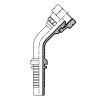Фитинг DK (г) M10х1 DN=06 (45) S14