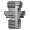 Адаптер ТС P= 6 12x1.5 - Metric 10x1(ш) Form E
