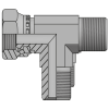 Адаптер тройник BSP(ш) 3/8" - BSP(ш) 3/8"  - BSP(г) 3/8"