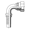 Фитинг DK (г) M10x1 DN=05 (90°)