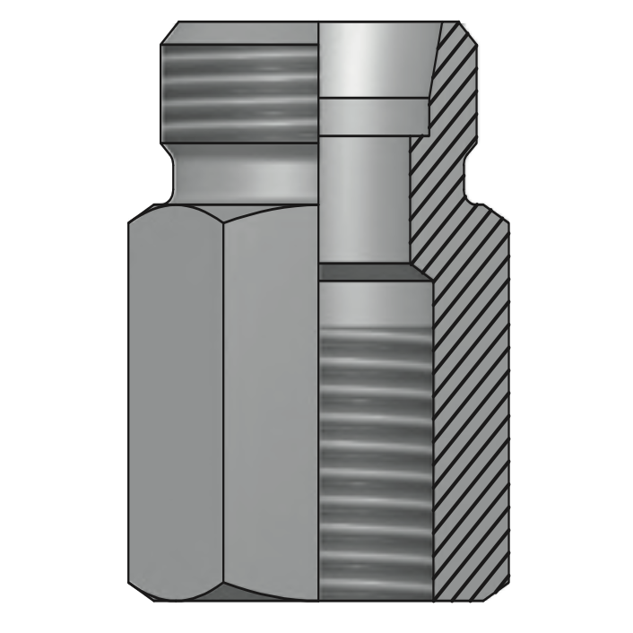 Адаптер ТС P=12 18x1.5 - BSPP 3/8"(F)
